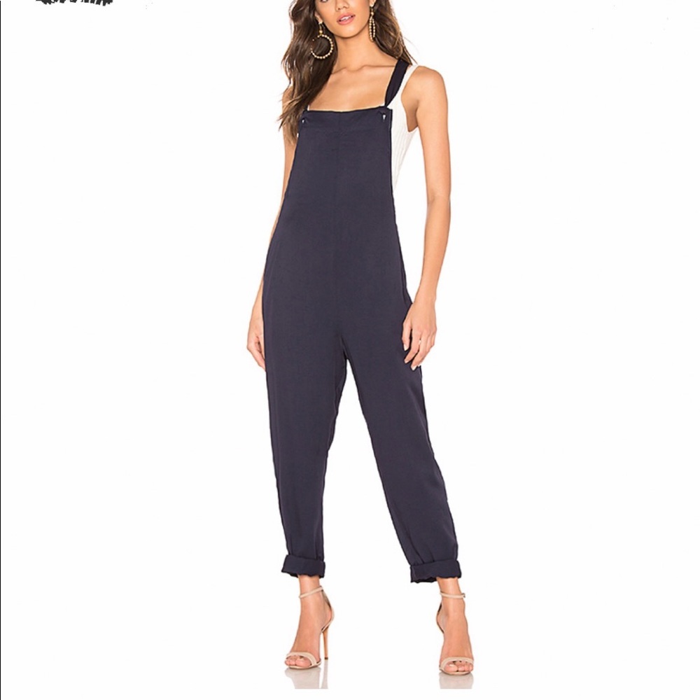 BCBGeneration navy blue Romperalls (size L) (brand new with tags)